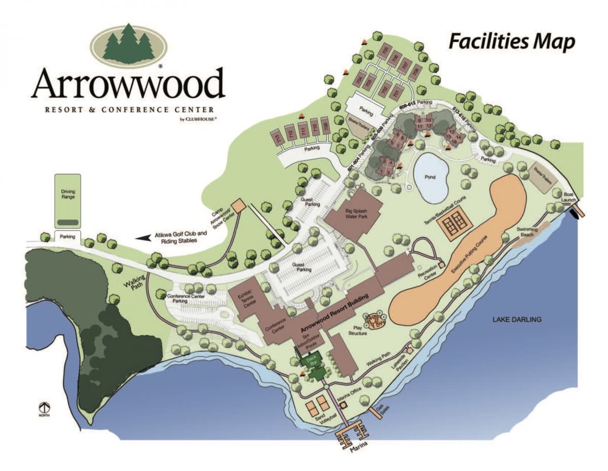 Exterior Resort Map